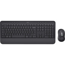 „Logitech MK650 Combo“ (šiaurės šalių grafito spalvos)