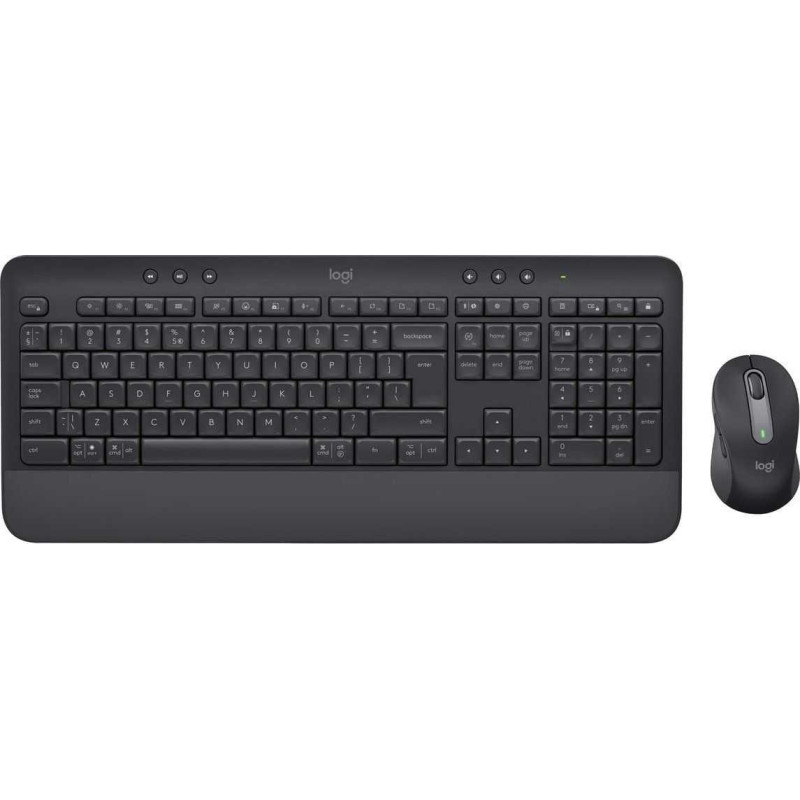 „Logitech MK650 Combo“ (šiaurės šalių grafito spalvos)