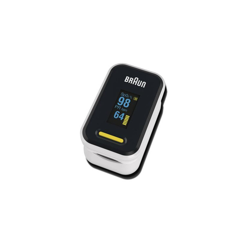 Braun YK-81CEU pulse oximeter Black Stainless steel 4022167081018