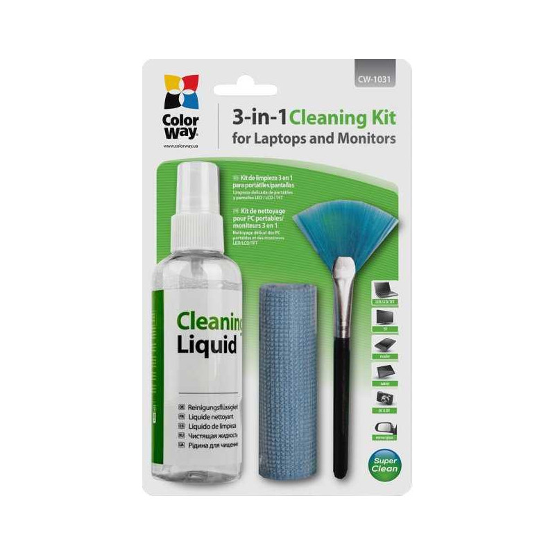 Colorway Cleaning kit 3 in 1 Screen and Monitor Cleaning