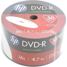 HP DVD-R 4.7 GB 16x 50 vnt....