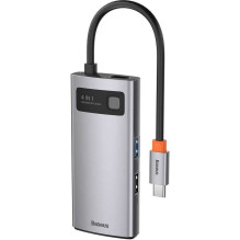 Baseus Hub 4in1 CAHUB-CY0G Silver