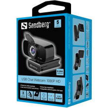 Sandberg USB Chat Webcam 1080P HD Sandberg USB Chat Webcam 1080P HD
