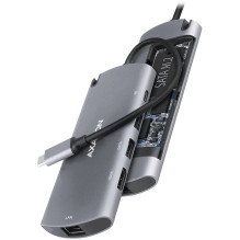 Axagon HMC-6M2 USB-type C...