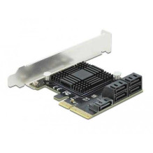 DELOCK PCIe 5P SATA x4 LP 90498 DELOCK PCIe 5P SATA x4 LP 90498