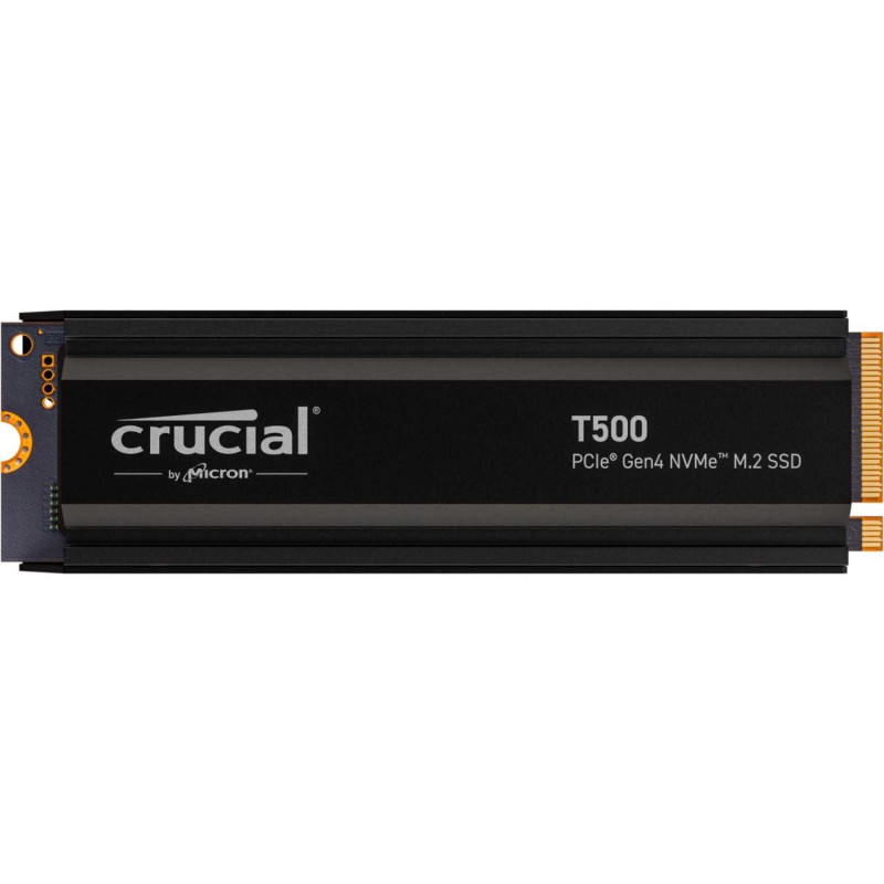 Crucial Crucial T500 1TB (black, PCIe 4.0 x4, NVMe, M.2 2280, with heatsink)