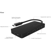 Icy Box IB-HUB1429-CPD Black