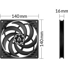 Arctic P14 Slim PWM PST 140...