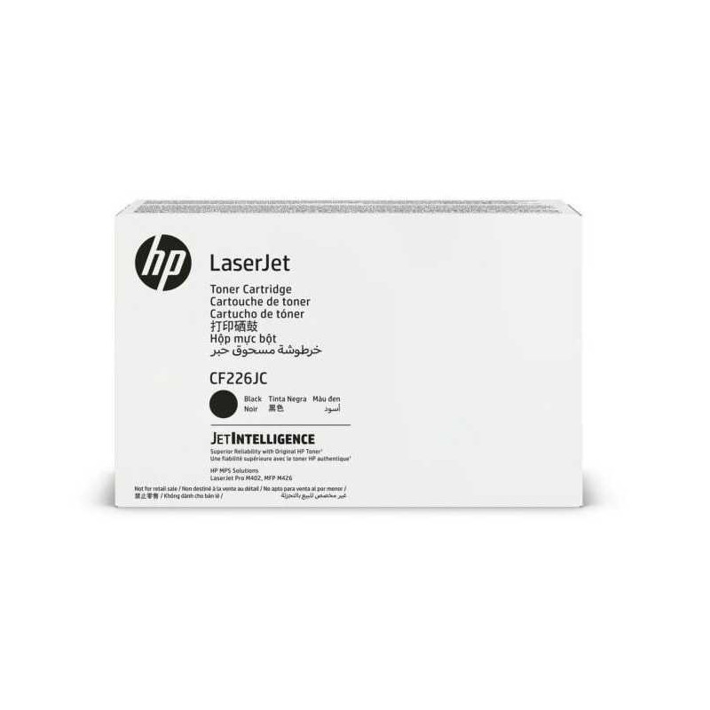 HP Nr. 26X (CF226JC) juoda