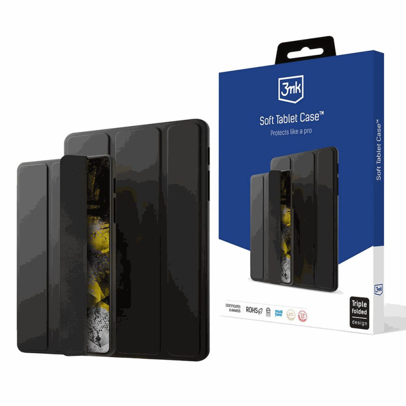 3MK "Galaxy Tab A9 Soft Tablet Case" (Black)