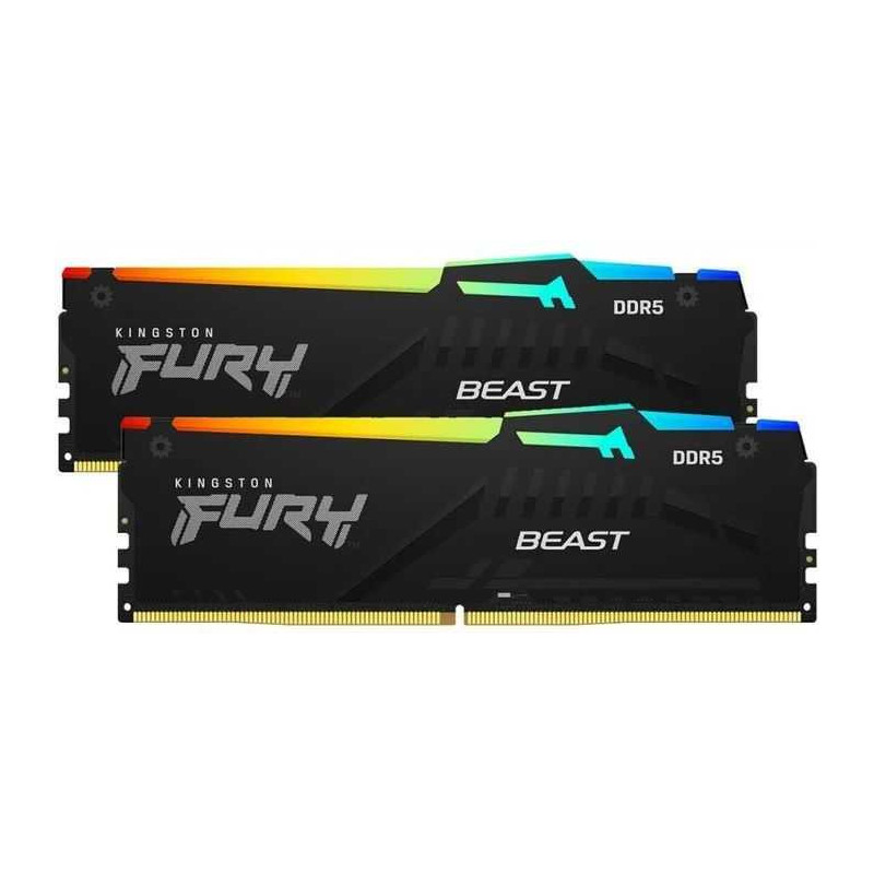 Kingston Fury Beast RGB 2x8GB DDR5 6000MHz UDIMM KF560C36BBEAK2-16