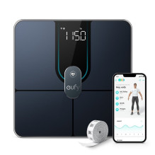 Svarstyklės Eufy Smart Svarstyklės P2 PRO juoda