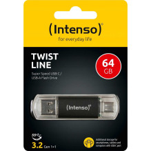 Intenso 64GB Twist Line USB...
