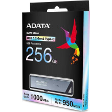 Adata 256GB USB-C Elite UE800 3.2 USB atmintinė