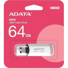 Adata 64GB C906 USB 2.0 balta