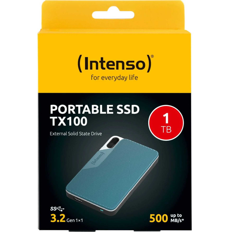 „Intenso TX100 1TB“ išorinis diskas 3826461