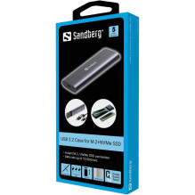 Sandberg 136-39 USB 3.2 Case for M.2+NVMe SSD Sandberg 136-39 USB 3.2 Case for M.2+NVMe SSD