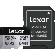 Lexar Micro SDXC 64GB Class...