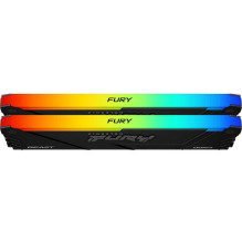 Kingston Fury Beast RGB Black 2x16GB DDR4 3600MHz DIMM KF436C18BB2AK2 / 32