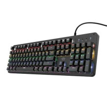 Trust GXT 866 TORIX keyboard USB QWERTY US International Blac