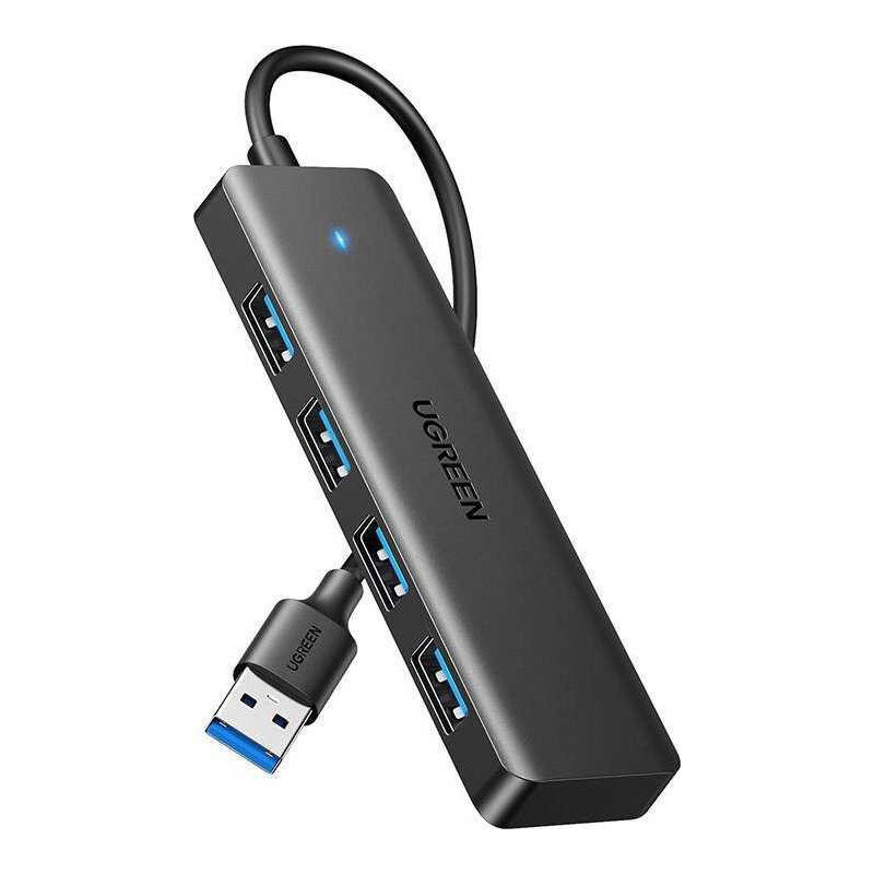 Ugreen CM219 HUB x4 USB-A 3.0 / USB-A 3.0 cable Black