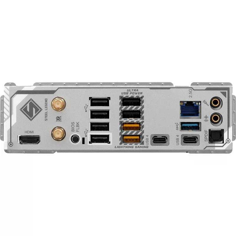 Asrock X870 Steel Legend WiFi Motherboard ATX AM5 Socket DDR5