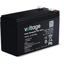 VOLTAGE AGM akumulators 12V 9Ah VE12-9.0 (6-9 gadu kalpošanas laiks)