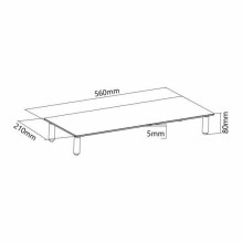 Sbox DS-610 Desktop Riser for Monitor or Notebook
