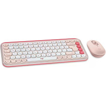 „Logitech POP ICON Combo“ rožinė