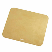 Hama 00054168 Velvet Mouse Pad, Mustard Yellow