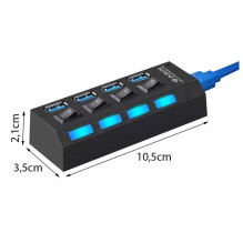 Goodbuy GB4USB3WBBK juodas
