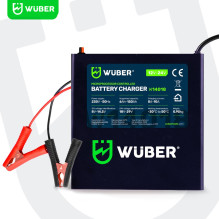 Microprocessor-controlled car battery charger 10 A 6-150 Ah 2-24 V W14018 WUBER Microprocessor-controlled car battery charger 10 A 6-150 Ah 2-24 V W14018 WUBER