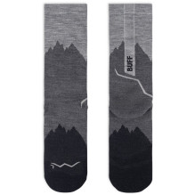 BUFF Merino Lightweight Crew Sock LWC3 Socks, Black L