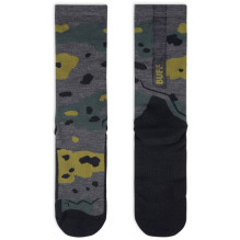 BUFF Merino Lightweight Crew Sock LWC2 Socks, Grey L BUFF Merino Lightweight Crew Sock LWC2 Socks, Grey L