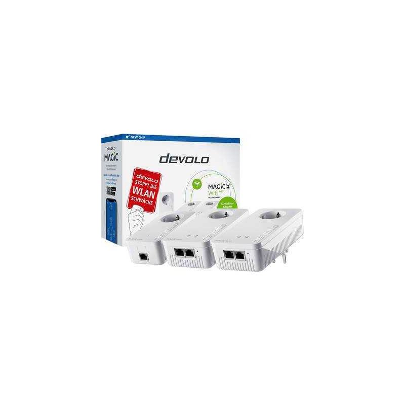 Devolo MAGIC 2 WiFi next Multiroom Kit 2400 Mbit / s Ethernet LAN Wi-Fi White