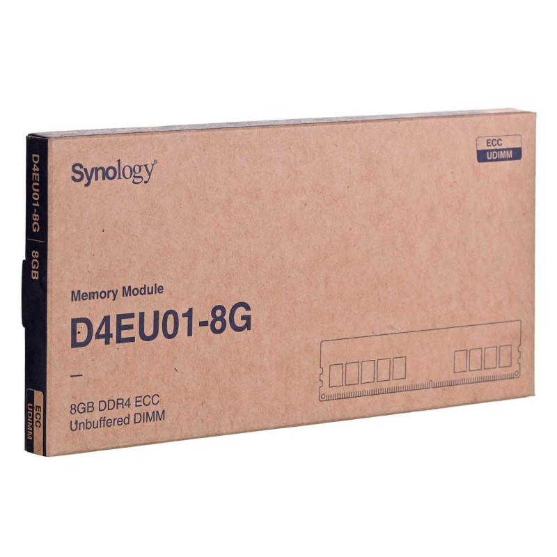 Synology D4EU01-8G memory module 8 GB 1 x 8 GB DDR4 2666 MHz ECC
