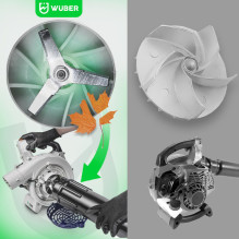 Petrol leaf blower W43434 WUBER Petrol leaf blower W43434 WUBER