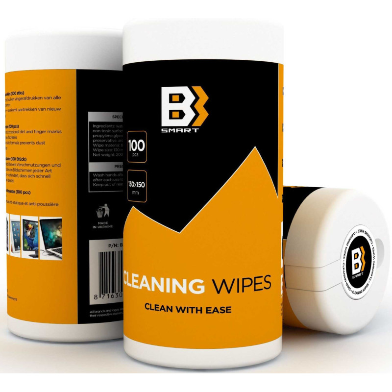 Gembird BB-WW100 Cleaning Wipes 100pcs