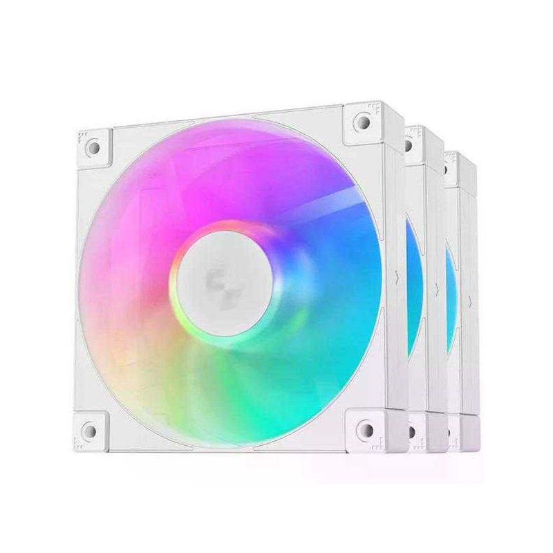 Deepcool R-FD12-BKAPN3-G ARGB 120mm Fan White 3pcs