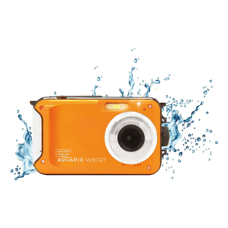 Kompaktkamera Easypix W3027 Wave 5 MP 1280 x 720 pikseļi Oranžs