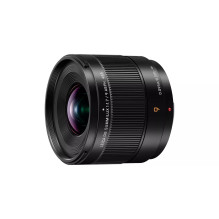 Panasonic H-X09 (LEICA DG SUMMILUX 9mm F1.7) ultra wide angle lens 12 elements 0.25x Black