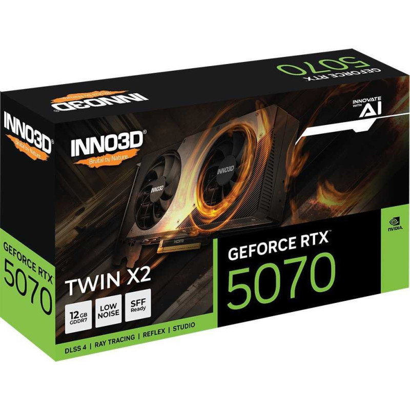 Inno3D GeForce RTX 5070 Twin X2 12GB GDDR7 192bit
