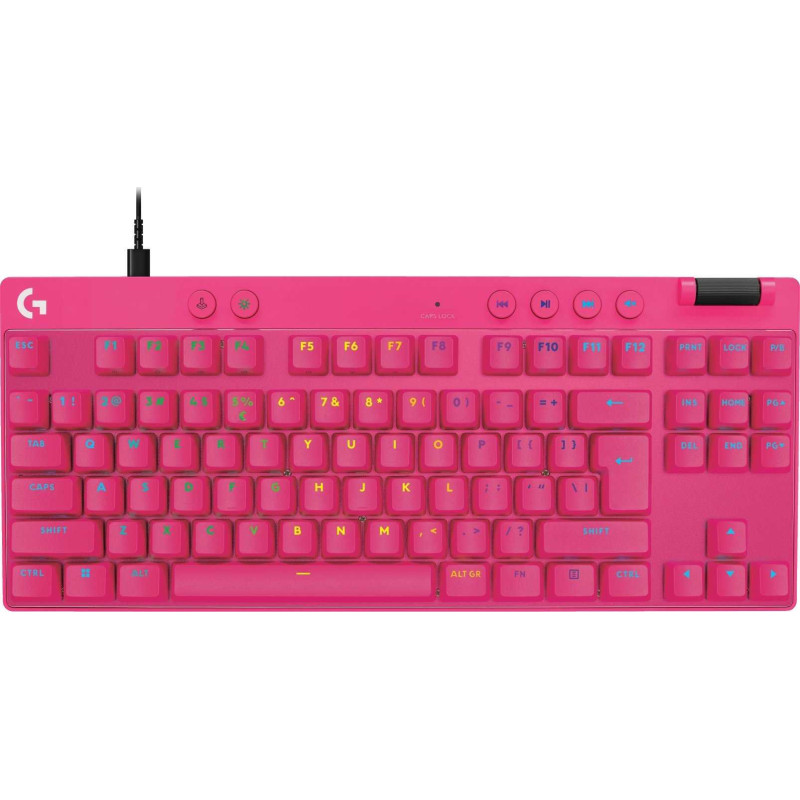 Logitech G Pro X TKL Rapid Magenta (US)