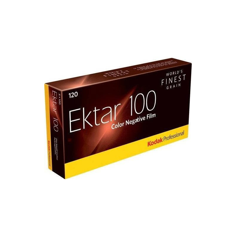 Kodak PROFESSIONAL EKTAR 100 - color negative film - 120 (6 cm) - ISO 100 - 5 rolls (8314098)