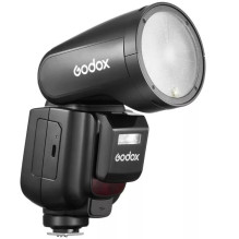 Godox V1Pro TTL Li-ion round head flash Fuji 1.5s recharge time