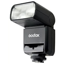 Godox TT350 Black kompaktā zibspuldze 2,2 s pārlādēšanās laiks AA baterijas