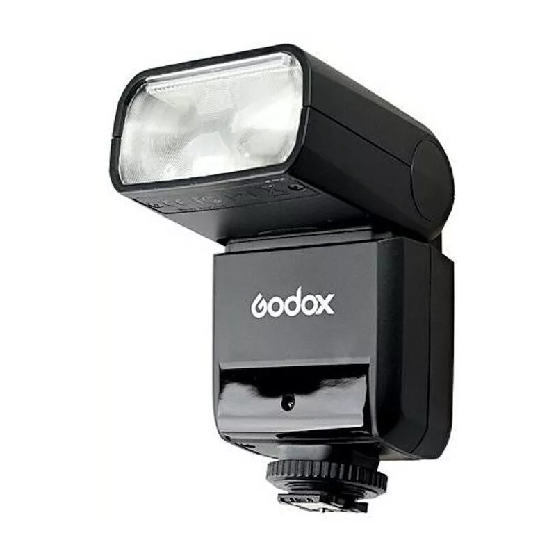 Godox TT350 Black kompaktā zibspuldze 2,2 s pārlādēšanās laiks AA baterijas