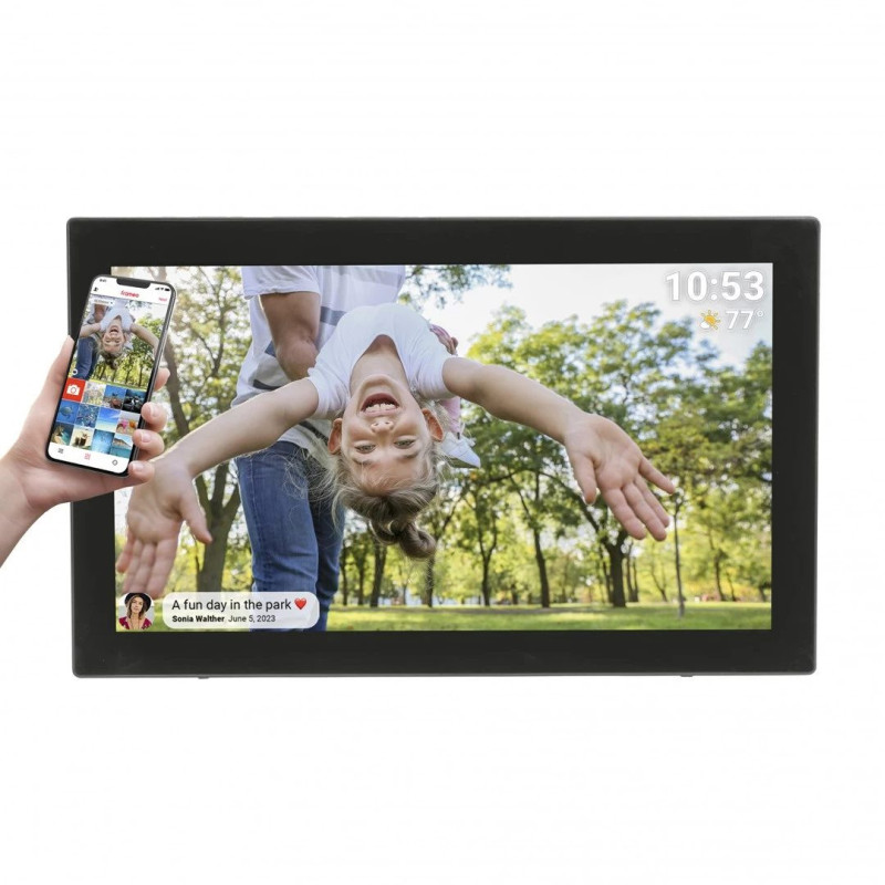 Digitālais foto rāmis Denver PFF-2160 21.5 collu skārienekrāns Wi-Fi 32GB