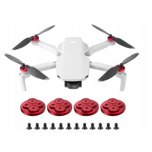 SUNNYLIFE 4x Motor Protectors for DJI Mavic Mini - Black ABS Plastic Snap-on Dustproof Scratch-resistant