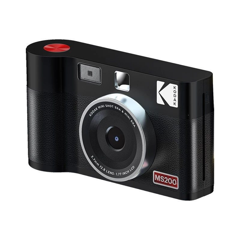 Instant camera Kodak Mini Shot 2 Era — portable instant camera with built-in printer, black